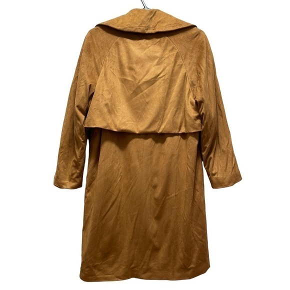 NWOT Topshop Velvet Trendy Coat size US 4 - Picture 4 of 4